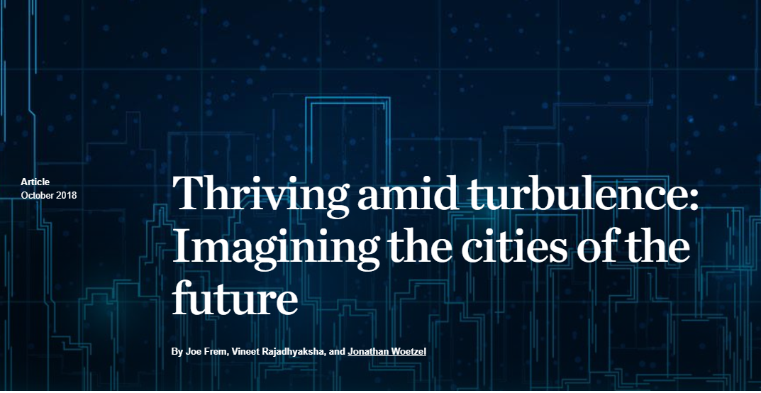Thriving amid turbulence: Imagining the cities of the futurecover image.